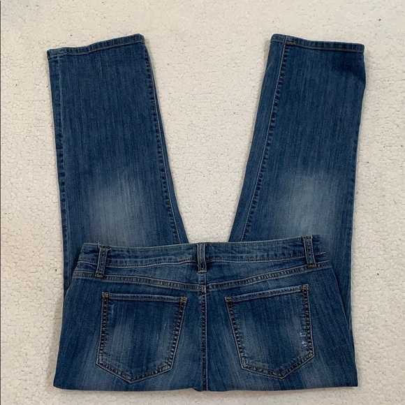 apt 9 straight leg jeans womens